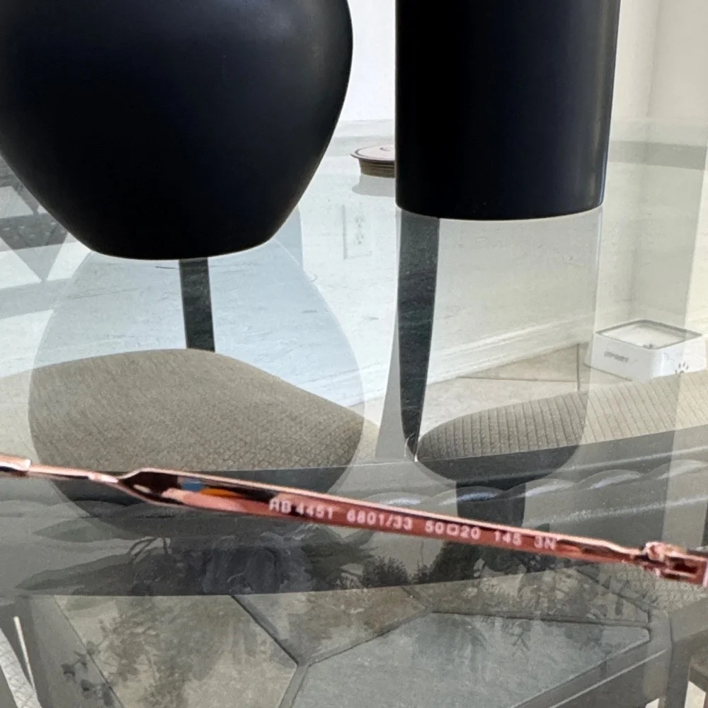 Ray-Ban Sunglasses with Pink Frames and Brown Lenses - Picture 3 of 6